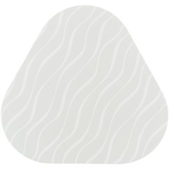 Škrabací karton triangl, s míčky a catnipem, 36 x 5 x 36/36 cm