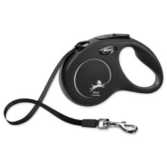 Vodítko Flexi Classic New páska S černé 5m