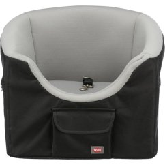 Autosedačka, stabilní, šedo/černá 41x39x42cm