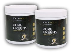 2x Pure greens daily vitality 300g