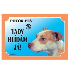Cedulka Dafiko PITBULTERIÉR