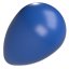 Hračka Dog Fantasy Eggy ball tvar vejce modrá 13x18,5cm