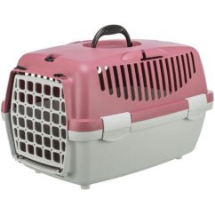 Transportní box CAPRI I, XS: 32x31x48cm (max. 6kg), světle šedá/starorůžová