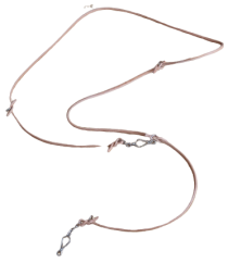 Přepínací vodítko z kulaté kůže