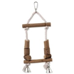 Hračka Epic Pet houpačka dřevěná s lanem 32cm
