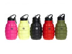 Grenade bottle skládací silikonová lahev 580ml