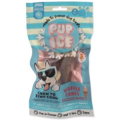 Pochoutka Pup Ice chladící s vanilkou a arašídovým máslem 2ks 110g