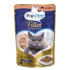 PreVital Fillet kočka losos, kapsa 85 g