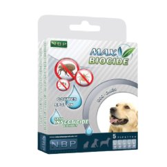 Max Biocide Spot-on Dog repelentní kapsle, pes 5 x 1 ml !CZ!