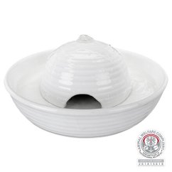 Pítko fontána VITAL FLOW MINI, keramická 0,8  l bílá