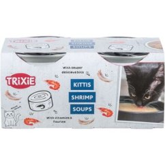 Shrimp Soup krevety & kuře - tekutý pamlsek pro kočky, (BAL 4 x 80 g)