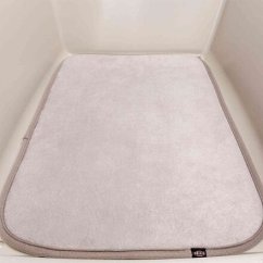 Plyšová podložka pro SKUDO XS-S  # 39736/39741, 27 x 44 cm, šedá