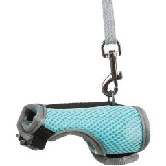 Postroj VESTA s vodítkem pro potkana 12-18cm/1,2m