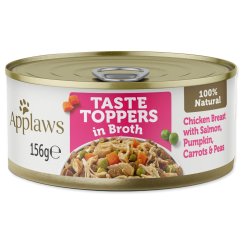 Konzerva Applaws Dog kuře a losos s rýží 156g