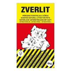 ZVERLIT červený podestýlka hrubá s vůní 6 kg