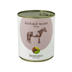 BOHEMIA Koňské maso ve vlastní šťávě 800g
