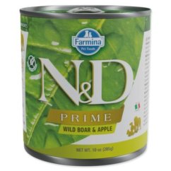 Konzerva N&D Dog Prime Wild Boar & Apple 285g