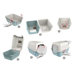 WC s filtrem a lopatkou RotoToilet