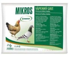 Mikros vápenný grit 3 kg