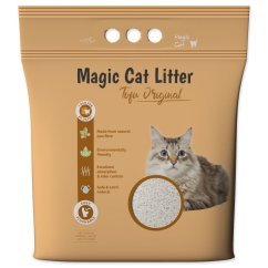Kočkolit Magic Litter Tofu Original 2,7kg/ 6l
