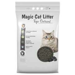 Kočkolit Magic Litter Tofu dřevěné úhlí 5,4kg/12l