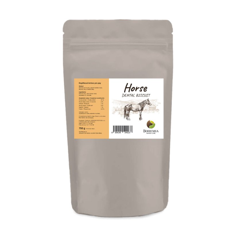 BOHEMIA BAKED Horse Denta Biscuit 750g