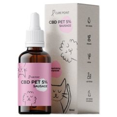 Olej CBD PET 5% klobása 10ml