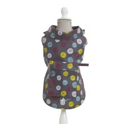 Pláštěnka Grey Dots 35 cm