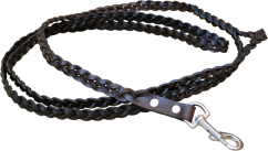 Pletené vodítko přes rameno