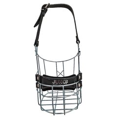 Náhubek zinek/kůže boxer, šarpej - pes