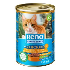 RENO Cat kuře, kousky 415 g