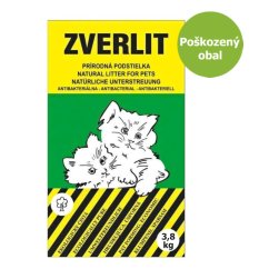 ZVERLIT zelený hrubá podestýlka 6,8 kg- Náhradní obal - SLEVA 10 %