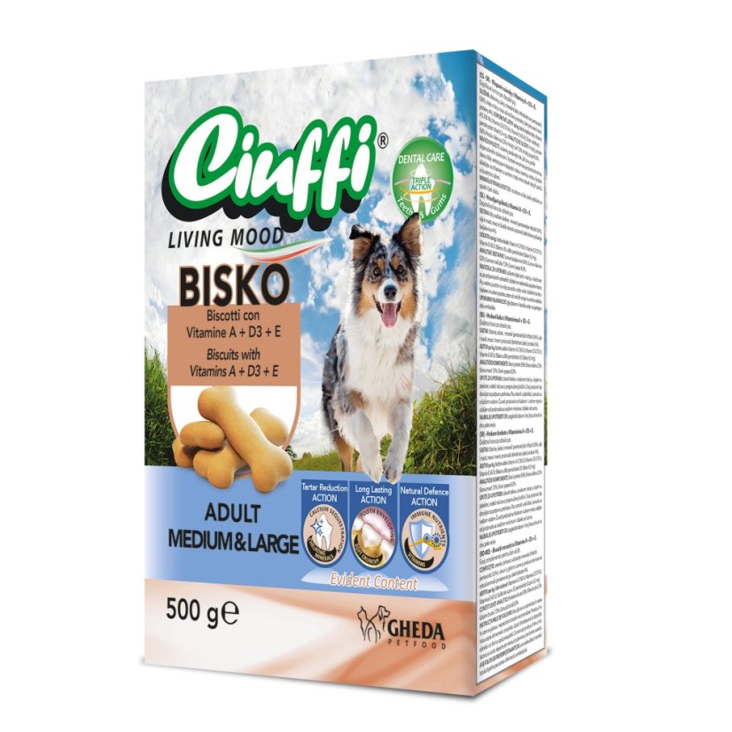 Ciuffi Snack Bisko Adult Medium & Large 500 g
