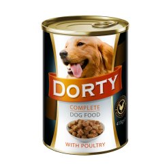 DORTY Dog Drůbeží, konzerva 415 g