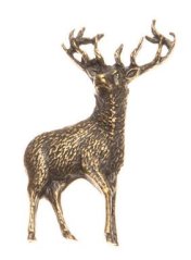 Postava jelena (odznak na klobouk)