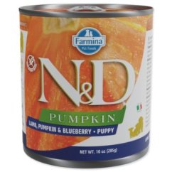 Konzerva N&D Puppy Lamb, Pumpkin & Blueberry 285g