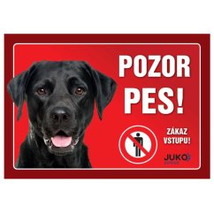 Cedulka Juko LABRADOR černý