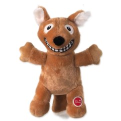 Hračky Dog Fantasy Playful Box Laughing zvířat pískací a šustící ocas mix 29cm 18ks