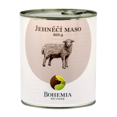 BOHEMIA Jehněčí maso ve vlastní šťávě 800 g