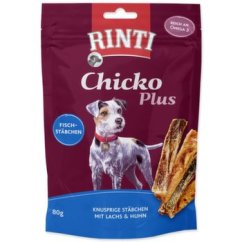 Pochoutka Rinti Chicko Plus losos a kuře 80g