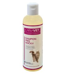 CANAVET šampon pro kočky s antipar.přísadou Canabis CC 250ml