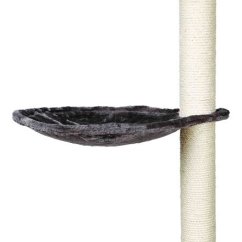 Náhradní odpočívadlo - lehátko ke škrábadlu kulaté 40 cm, max. do 4,5 kg, šedé