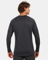 Pánské termo triko z MERINO WOOL s dlouhým rukávem Kilpi MAVORA TOP-M