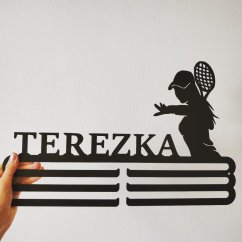 Kovový věšák na medaile - Sport