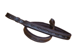 Kožený řemen na zbraň - zapínání šroubkem Zubíček