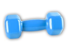 Vinylová jednoručka Vinyl Dumbell 4kg modrá
