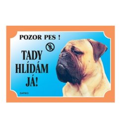 Cedulka Dafiko BORDEAUXSKÁ DOGA