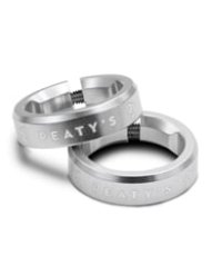 PEATY'S MONARCH LOCK RING SILV