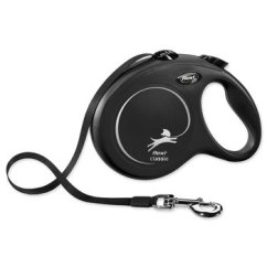 Vodítko Flexi Classic New páska L černé 8m