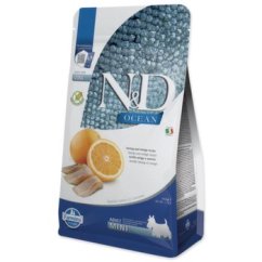 Krmivo N&D Dog Ocean Adult Mini Herring & Orange 0,8kg